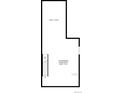 Floor plan of unfinished basement showing potential square footage for customization at 920 Promenade Dr, Superior, CO 80027