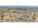 Expansive aerial shot of the neighborhood and surrounding community, highlighting location at 6812 Indian Paintbrush St, Frederick, CO 80530
