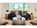 Bright living room featuring stylish furniture, a modern aesthetic, and natural light at 8873 Princeton St, Westminster, CO 80031