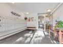 Inviting lobby with comfortable seating, mailboxes and secure access to the building at 13635 E Bates Ave # 406, Aurora, CO 80014