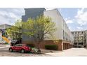 Contemporary condo building showcases unique architecture and parking at 2680 Blake St # 12, Denver, CO 80205