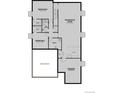 Basement floor plan showing rec room, bedrooms, bath, and unfinished storage at 1353 Lumber Ridge S Cir, Erie, CO 80516