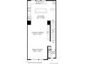 Second floorplan featuring a kitchen, casual dining, great room, and a powder room at 700 Saddle Dr, Erie, CO 80516