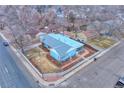 Aerial view showing home's location and surrounding neighborhood at 202 9Th Ave, Longmont, CO 80501