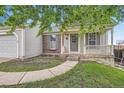 Charming single Gathering home with a brick accents and inviting front porch at 10441 Routt Ln, Broomfield, CO 80021