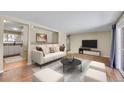 Bright living room with hardwood floors and open concept design at 7505 Clay St, Westminster, CO 80030