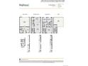 Detailed floor plan showcasing the layout of a three-story townhome with a roof deck at 14269 Currant St, Broomfield, CO 80020