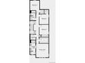 Detailed floorplan showcases primary suite, 3 additional bedrooms, 2 bathrooms, laundry and WIC at 2025 Barnwood Dr, Brighton, CO 80601