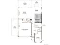 An open-concept floor plan showcases a spacious great room, dining area, and modern kitchen with generous island at 459 S Salida St, Aurora, CO 80017