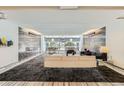 Well-lit modern lobby with comfortable seating and elegant decorative features at 3100 E Cherry Creek South Dr # 1101, Denver, CO 80209