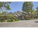 Attractive townhome community with lush landscaping and well-maintained exteriors providing comfortable and appealing neighborhood living at 6792 E Briarwood Dr, Centennial, CO 80112
