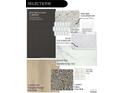 Selection of kitchen and bath cabinets, countertops, backsplash, flooring, and tiles in neutral colors at 8321 Mount Kataka St, Littleton, CO 80125