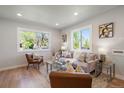 Inviting living room with large windows, comfortable seating, and stylish decor at 3200 N Elizabeth St, Denver, CO 80205