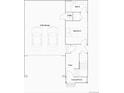 Second floor plan showing two bedrooms, two bathrooms, and laundry at 6646 E 149Th Ave, Thornton, CO 80602