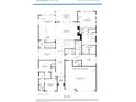 Detailed floor plan showcasing the layout of a 3-4 bedroom home at 3705 Backslope Ln, Castle Rock, CO 80108