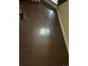 Close-up of wood-style floors in an entryway at 4320 Nepal St, Denver, CO 80249