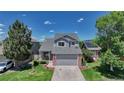 Beautiful exterior view of the home showcasing its well-maintained lawn and charming curb appeal at 3689 Primrose Ln, Castle Rock, CO 80109