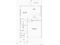 Detailed floor plan showcasing the layout of the first floor including the kitchen and garage at 587 Nightsky St, Erie, CO 80516