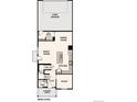 Main level floor plan showing kitchen, dining room, great room, study, mud room, pantry, foyer, and covered porch at 14105 Deertrack Ln, Parker, CO 80134