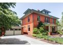 Beautiful brick home featuring multi-car garage and well-maintained landscape at 1275 N Franklin St, Denver, CO 80218