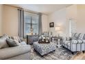 Cozy living room with comfortable seating, natural light, and stylish decor at 10551 Redcone Way, Highlands Ranch, CO 80130