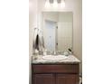 Bathroom features a granite countertop and vanity at 1849 S Helena St, Aurora, CO 80017