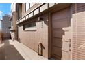 Clean lines and brick facade of modern townhome building at 2728 W 26Th Ave # 104, Denver, CO 80211
