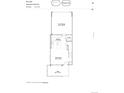 Functional first floor plan featuring a kitchen, powder room, great room and 2 car garage at 728 N Bently St, Watkins, CO 80137