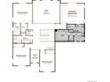 Second-floor floor plan featuring primary suite, three additional bedrooms, and two bathrooms at 5617 Riverbend Ave, Firestone, CO 80504