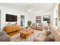 Cozy living room with stylish furnishings and natural light at 2570 Jay St, Edgewater, CO 80214