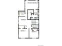 Second floor layout showing owner's retreat, bedrooms with walk-in closets and multiple baths at 21032 E 63Rd Dr, Aurora, CO 80019