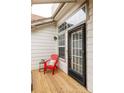 Cozy deck with seating, perfect for enjoying the outdoors with a refreshing beverage at 3026 W Prentice Ave # H, Littleton, CO 80123