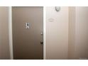 Apartment front door with unit number at 660 S Alton Way # 12C, Denver, CO 80247