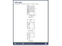 Detailed floor plan illustrating layout of a three-story home with garage and optional rooftop deck at 46537 Avery Ln, Bennett, CO 80102