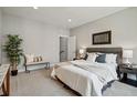 Cozy bedroom features stylish decor and a relaxing atmosphere at 1919 Eaton St, Lakewood, CO 80214