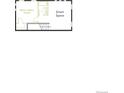Third floor plan featuring a smart space and bed/bath suite choice at 1164 Sugarloaf Ln, Erie, CO 80516