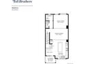 Wellshire second floor plan showing a great room, casual dining, kitchen, tech center and covered balcony at 825 Josephine Way, Superior, CO 80027