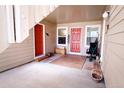 Spacious covered porch area with multiple doors and windows for natural light at 4945 Twin Lakes Rd # 44, Boulder, CO 80301