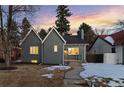 Updated craftsman home exterior, inviting front porch, and walkway at 440 S York St, Denver, CO 80209