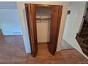 A coat closet is located in the entry foyer at 3136 S Cathay Cir, Aurora, CO 80013