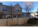 Fenced backyard of townhome, providing privacy and space for outdoor enjoyment at 18356 E Arizona Ave # E, Aurora, CO 80017