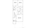 Second floor floor plan including owner's suite, two bedrooms, two bathrooms, laundry and walk in closet at 6688 E 149Th Ave # 1, Thornton, CO 80602