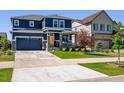 Charming two-story house with a well-kept lawn and a driveway leading to an attached garage at 27130 E Maple Ave, Aurora, CO 80018