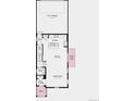Detailed first floor floor plan showcasing the layout of the kitchen and great room at 2086 Wagon Wheel Aly, Brighton, CO 80601