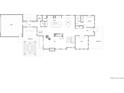First floor plan includes kitchen, dining, living and office at 2403 Chase St, Edgewater, CO 80214