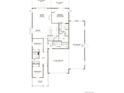Detailed floor plan showcasing the layout of this beautiful home, including the primary suite and RV garage at 39171 Anthony St, Elizabeth, CO 80107