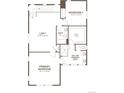 Layout of third floor with primary and second bedrooms, deluxe primary bath, walk-in closet and loft at 9153 White Ridge Rd, Englewood, CO 80112