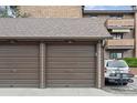 Two-car garage provides secure parking with easy access at 203 Wright St # 102, Lakewood, CO 80228