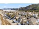 Beautiful mountain neighborhood with homes and stunning mountain views at 57 Audrey Cir, Breckenridge, CO 80424