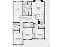 Second floor plan featuring the primary suite, three bedrooms, and two bathrooms at 3352 N Buchanan Way, Aurora, CO 80019